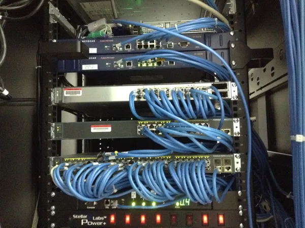 Netgear VPN Firewall and Cisco Core Switches